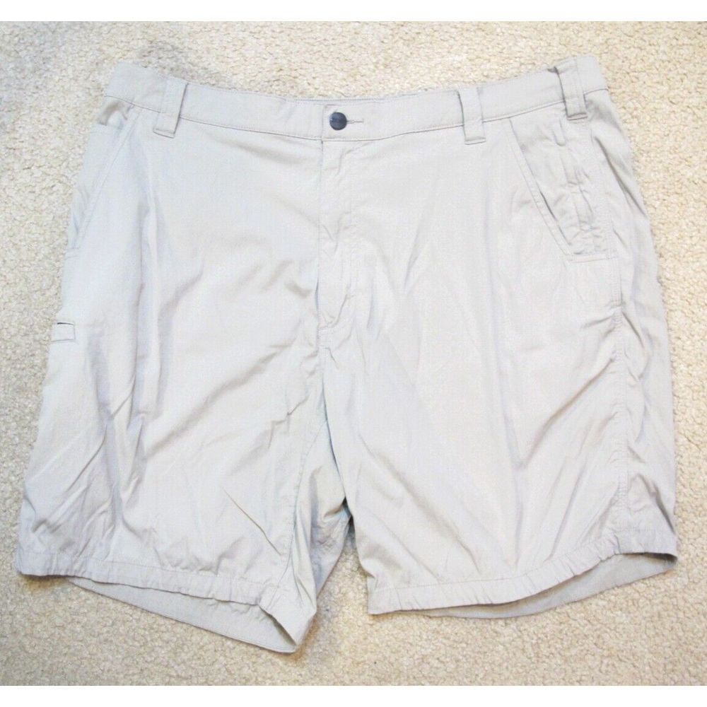 Carhartt Relaxed Fit Cargo Shorts Men's Size 40 Outdoor Hiking‎ Beige Stretch